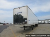 2007 UTILITY 4000 D-X 53' DRY VAN TRAILER, 65000 GVW, T/A, AIR SUSP, 295/75R22.5 ON STEEL WHEELS, SW