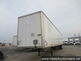 2009 WABASH DVCVHPC 53' DRY VAN TRAILER, 68000 GVW, T/A, AIR SUSP, 11R22.5 ON STEEL WHEELS, SWING RR