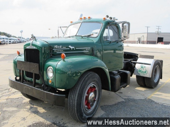 1965 Mack B-61 S/a Daycab, 160630 Miles On Odo, 26000 Gvw, 10500 Lt Wt, Mac