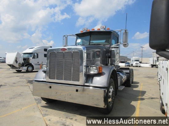 2009 Peterbilt 367 T/a Daycab, 641446 Miles On Odo, Engine Swap Paperwork A