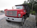 1991 Gmc Topkick Flatbed Dump Truck, 139629 Miles On Odo, 24260 Gvw, 12365