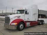 2014 Peterbilt 386 T/a Sleeper, 450751 Miles On Odo, Ecm 450607, 52260 Gvw,