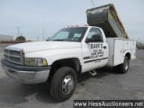 2001 Dodge 3500 Dually Utility Truck, 138055 Miles On Odo, 11000 Gvw, Cummi