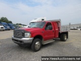 2004 Ford F450 S/a Alum Dump Truck, 103k Miles, 15000 Gvw, 6606 Lt Wt, Ford