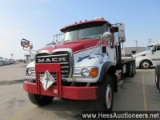 2007 Mack Granite Cv713 Flatbed Truck, Hess Report In Photos, 317004 Miles