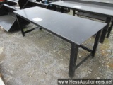 2021 New 30" X 90" Steel Work Bench With 10 Guage Top, Stock # 54