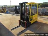 1994 Hyster J35xm Forklift, 171", Ss, 8366 Hours, Electric, 8418 Gvw, 4
