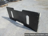 2021 All-star Skid Steer Quick Attach Plates, Stock # 54575