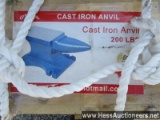 2021 Greatbear Cast Iron Anvil, 200 Lbs, Stock # 53730