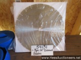 New 3 Pc 14" Premium Diamond Blades, Stock # 54131