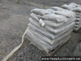 1 Pallet Of 3/4 Inch Blue Decoartive Stone, Approx 56 Bags, Stock # 54095