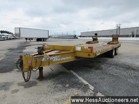 1999 Eager Beaver 20xpt Tag Trailer, 48380 Gvw, T/a, Spring Susp, 215/75r17