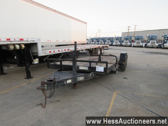 2012 Pj 21' X 102&quot; Tilt Trailer, Title Delay, 1400 Gvw, T/a, Spring Su