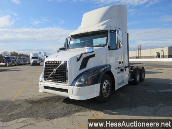 2015 VOLVO VNL64T T/A DAYCAB, 397010 MILES ON ODO, 50000 GVW, VOLVO D13, 6