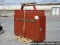 Custom tool box and headache rack, aluminum, with shelves, 46" light b