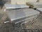Weather guard aluminum single lid cross tool boxes for 8' pickup bed, stock