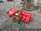 Caroni 48" tiller, 3 pt, pto driver, just fitted with a new set of tin