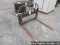 Tomahawk skidloader forklift 42" forks, 2800 lb capacity, stock # 5582