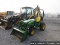 John deere 4115 hst tractor with 410 loader, 4 wd, 1535 hours, diesel, 54&#