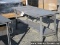Metal work table, 28" x 72", stock # 55288