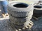 Skid of 4 - 10r22. 5 drive tires, stock # 55191