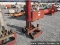 Blackhawk model 65 air lift bumper jack, 10000 lbs capacity, 38" w x 40