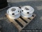 2 - 22. 5 steel wheels, stock # 55880