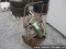 Torch cart with oxygen tank, 19" l x 29" w x 46" h, steel fr