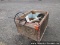 Crate of 1939 chevy truck parts, steering gear, drive axle, steering column