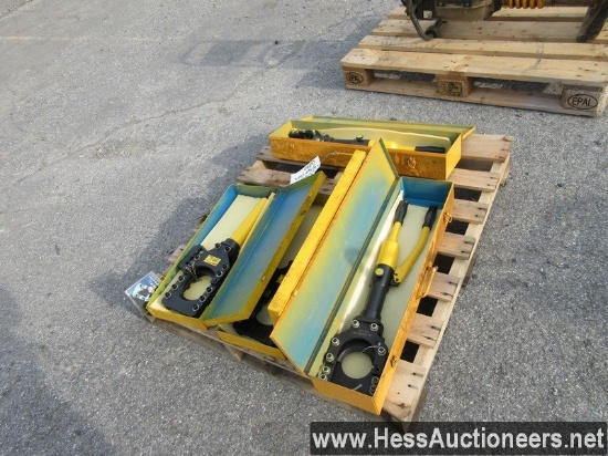 4 hydraulic cable cutters, stock # 55835