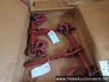 2 units columbus mckinnon dixie industries ratchet type load binder, 13000