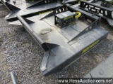 New all-star 72" bush hog, stock # 55429