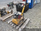 Jeonil jpc-150r vibratory plate, honda gx170 eng, 1 cyl, gas, 17" w, 5