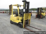 2003 hyster s65xm forklift, gm eng, 3 l, 4 cyl, 80 hp, 12470 hours, gas, 21