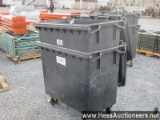 2 - 175 gallon trash totes, stock # 55285
