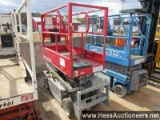 2000 mec 1932 es 19' scissor lift, hrs 1166, new batteries, stock # 55360
