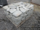 Pallet of tumbled pavers, stock # 55775