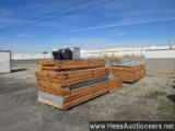 Insulation panels for walk in fridge, 4' x 8' l, some larger, 4" thick