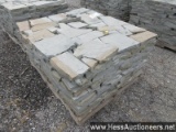 Pallet of gauged colonial wallstone, stock # 55772