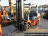 2001 toyota 7fgcu35 forklift, gm vortec 6 cyl, 4587 hrs, 13711 gvw, 8000 lb