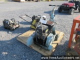 2002 target mc18 concrete floor saw, honda gx390 389cm eng, gas, 14 "
