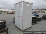 Used nu concepts portable toilet, 12 volt system, stock # 55824