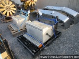 Peterbilt aluminum battery box, stock # 55049