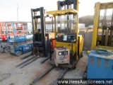 1978 crown 30sp42tt-s forklift, 1348 hrs, 57200 gvw, 3000 lb, electric orde