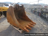 Volvo 48" digging bucket for s2 quick coupler, fits ec290 and ew180 ex