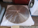 New 3 piece 14" premium diamond blades, stock # 55787