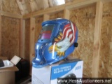 New auto darkening welding helmet, stock # 55795