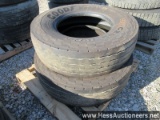 Skid of 2 - goodyear g289 wha 315/80r22. 5 tires, stock # 55192