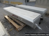 Weather guard aluminum sidebox for 8' bed, set of 2, stock # 55858