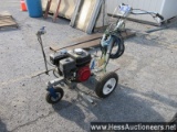 Graco line striper line lazer 3400, honda gx160t single cyl eng, gas, 3. 00